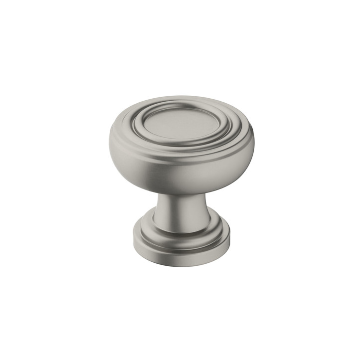 BP36774G10 - Ville Collection 1 1/16-inch (27 mm) Satin Nickel Finish Knob
