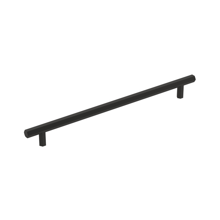 BP36877FB - Caliber Collection 1 1/4-inch (32 mm) Matte Black Finish Pull