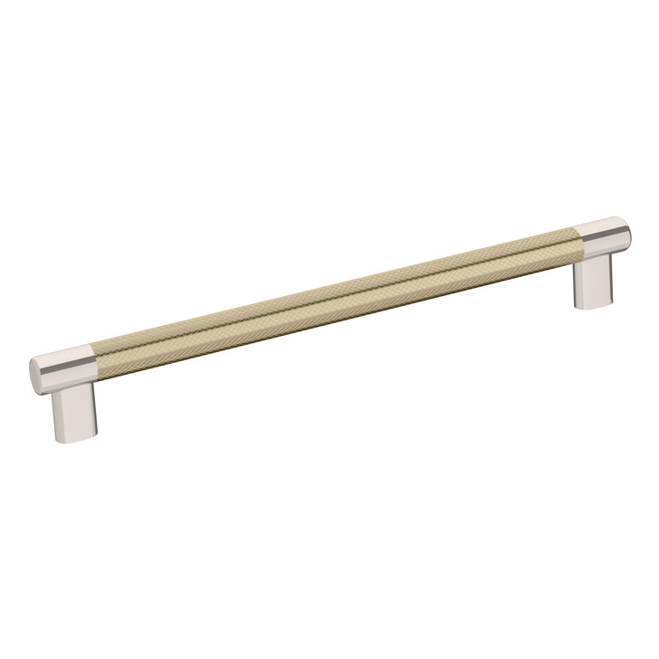 BP36560PNBBZ - Esquire Collection 1 1/2-inch (38 mm) Polished Nickel/Golden Champagne Finish Pull