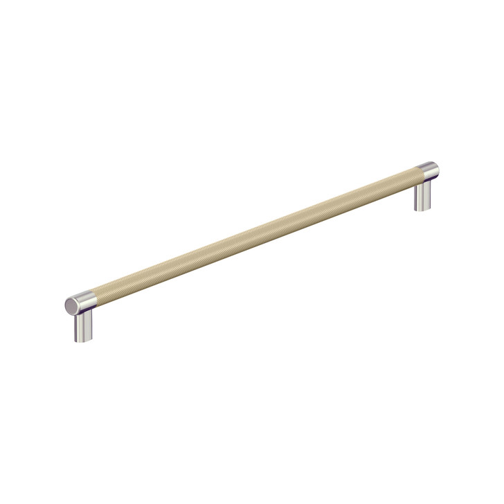 BP54042PNBBZ - Esquire Collection 1 7/8-inch (48 mm) Polished Nickel/Golden Champagne Finish Appliance Pull