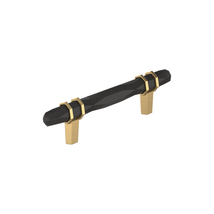 BP36648BBRCZ - London Collection 1 9/16-inch (40 mm) Black Bronze/Champagne Bronze Finish Pull