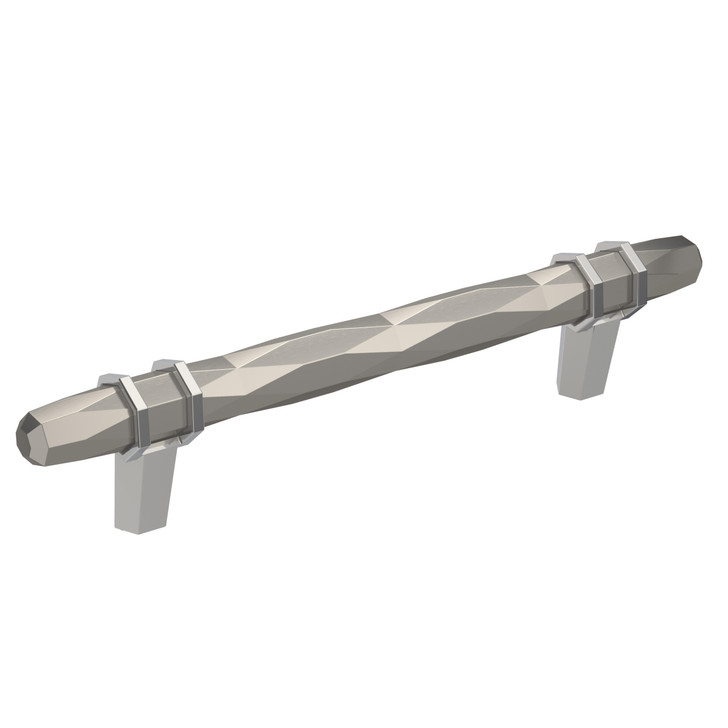 BP36649G1026 - London Collection 1 9/16-inch (40 mm) Satin Nickel/Polished Chrome Finish Pull