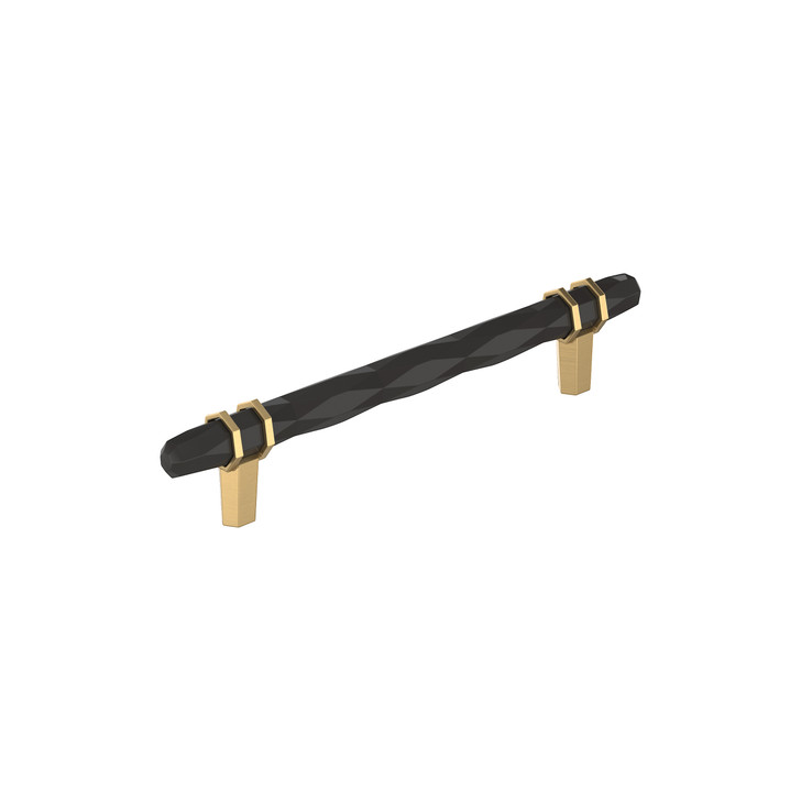 BP36650BBRCZ - London Collection 1 9/16-inch (40 mm) Black Bronze/Champagne Bronze Finish Pull