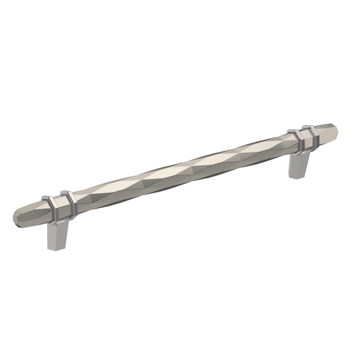 BP36663G1026 - London Collection 1 9/16-inch (40 mm) Satin Nickel/Polished Chrome Finish Pull
