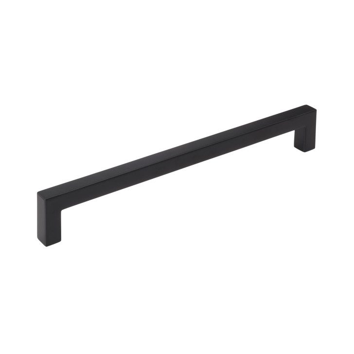 BP36908FB - Monument Collection 1 3/16-inch (30 mm) Matte Black Finish Pull
