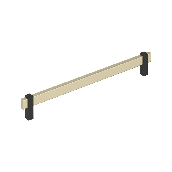 BP36726BBZMB - Mulino Collection 1 9/16-inch (40 mm) Golden Champagne/Matte Black Finish Pull