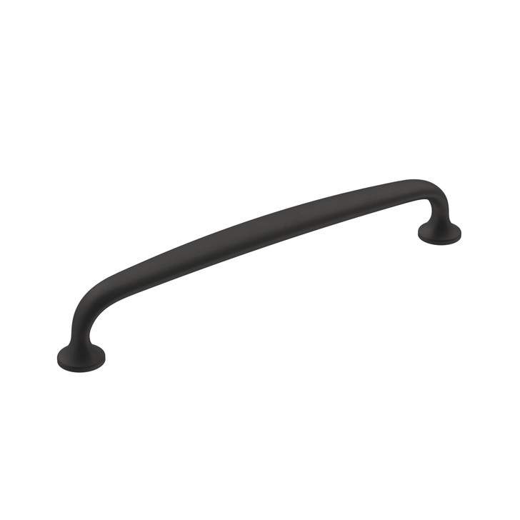 BP36796FB - Renown Collection 1 3/16-inch (30 mm) Matte Black Finish Pull