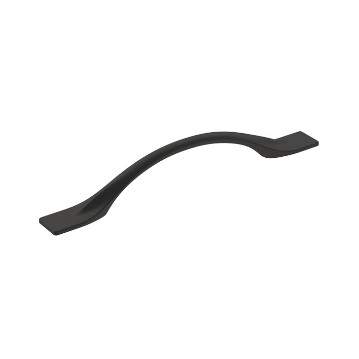 BP36918FB - Uprise Collection 1 3/16-inch (30 mm) Matte Black Finish Pull