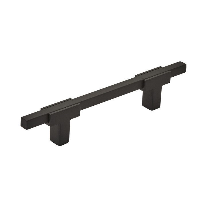 BP77896MBMB - Urbanite Collection 1 3/16-inch (30 mm) Matte Black/Matte Black Finish Pull