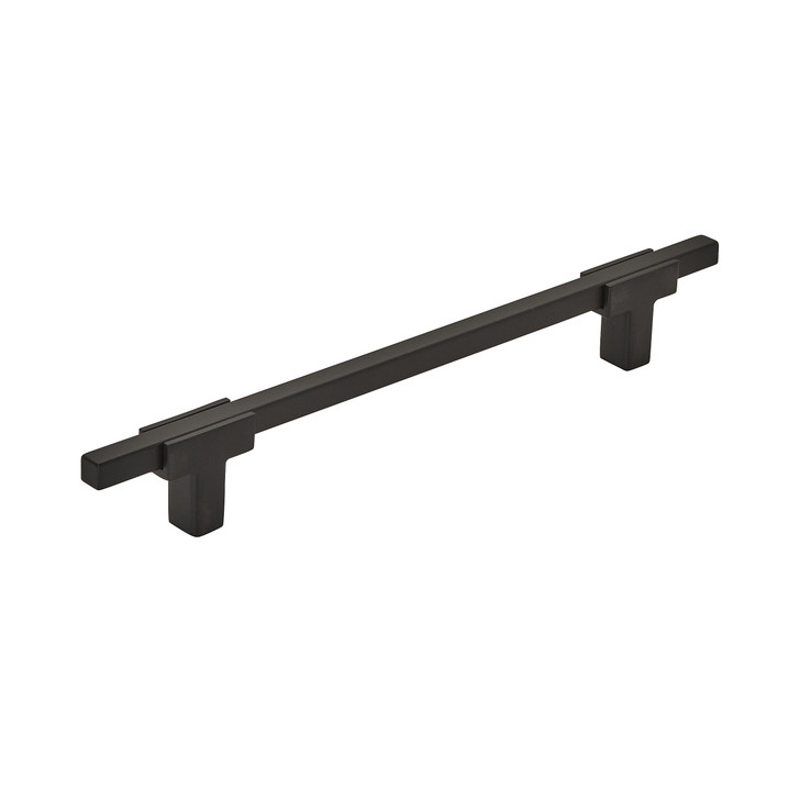 BP778160MBMB - Urbanite Collection 1 3/16-inch (30 mm) Matte Black/Matte Black Finish Pull