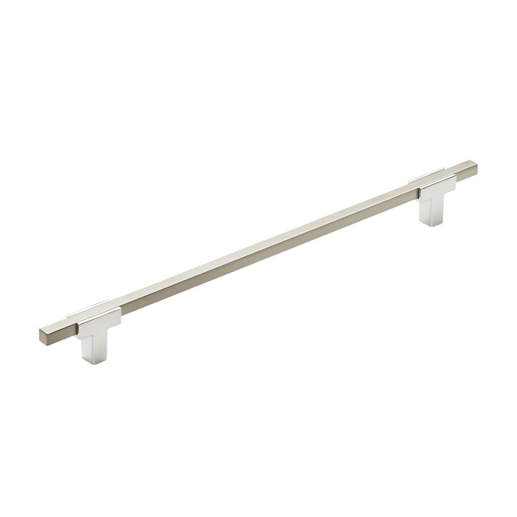 BP77825626G10 - Urbanite Collection 1 3/16-inch (30 mm) Polished Chrome/Satin Nickel Finish Pull