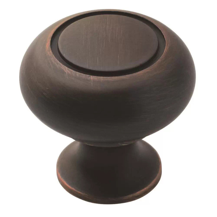 BP53011ORB - Everyday Heritage Collection 1 3/16-inch (30 mm) Oil Rubbed Bronze Finish Knob