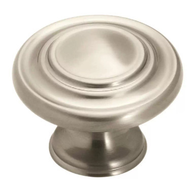 BP1586G10 - Inspirations Collection 1-inch (25 mm) Satin Nickel Finish Knob
