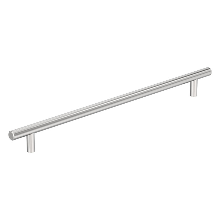 BP3724726 - Bar Pulls Hollow Collection 1 3/8-inch (35 mm) Polished Chrome Finish Pull