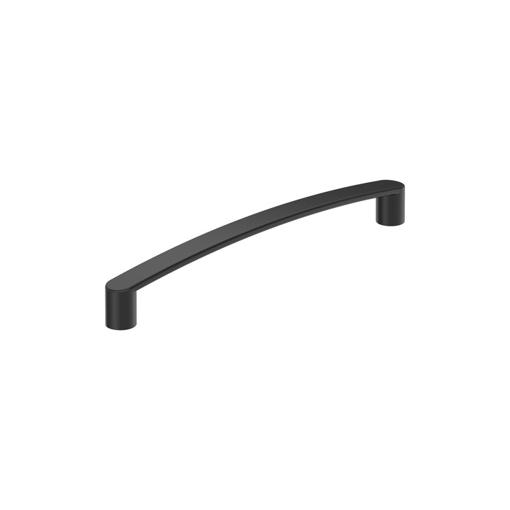 BP36906FB - Rift Collection 15/16-inch (24 mm) Matte Black Finish Pull