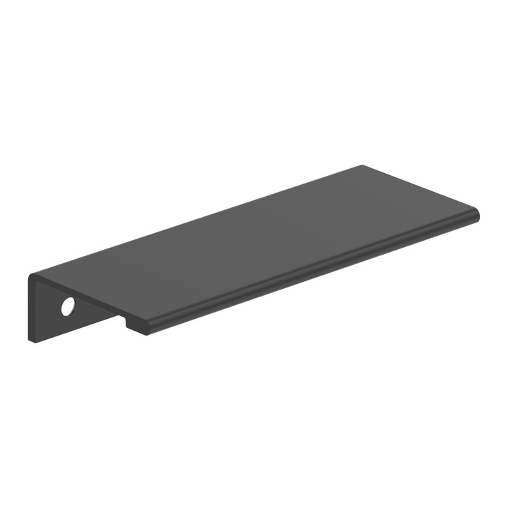 BP37192MB - Streamline II Collection 1 5/8-inch (41 mm) Matte Black Finish Edge Pull