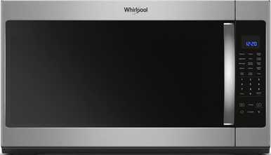 WMH53521H - Whirlpool® 2.1 Cu. Ft. Over-the-Range Microwave with Steam Cooking