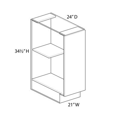 Euro Value GRAMERCY C 21" Base Cabinet - (1) FH Door