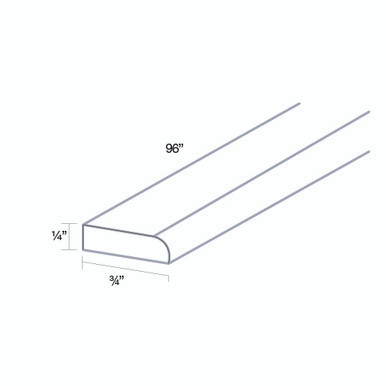 Euro Value GRAMERCY C SCRIBE (0.25" W X 96" H X 3/4" T)