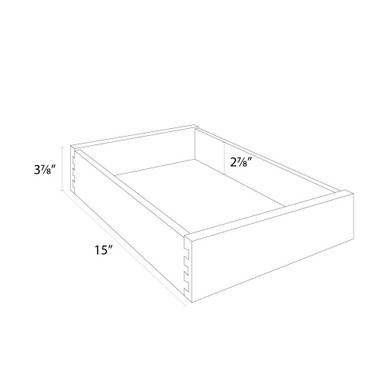 Euro Value Gramercy Shaker Roll-out Tray Box for B15 / UC15