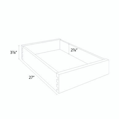 Euro Max Gramercy Shaker Roll-out Tray Box for B27B