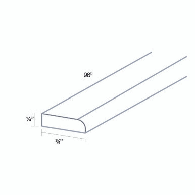 Euro Max Gramercy Shaker SCRIBE (0.25" W X 96" H X 3/4" T)