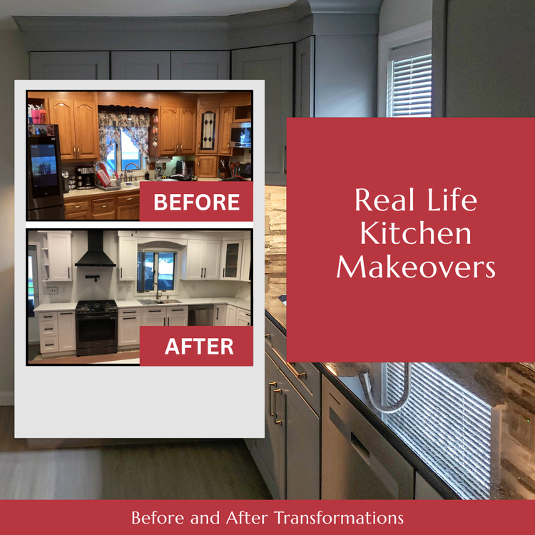 Real Life Kitchen Makeovers: Before and After Transformations