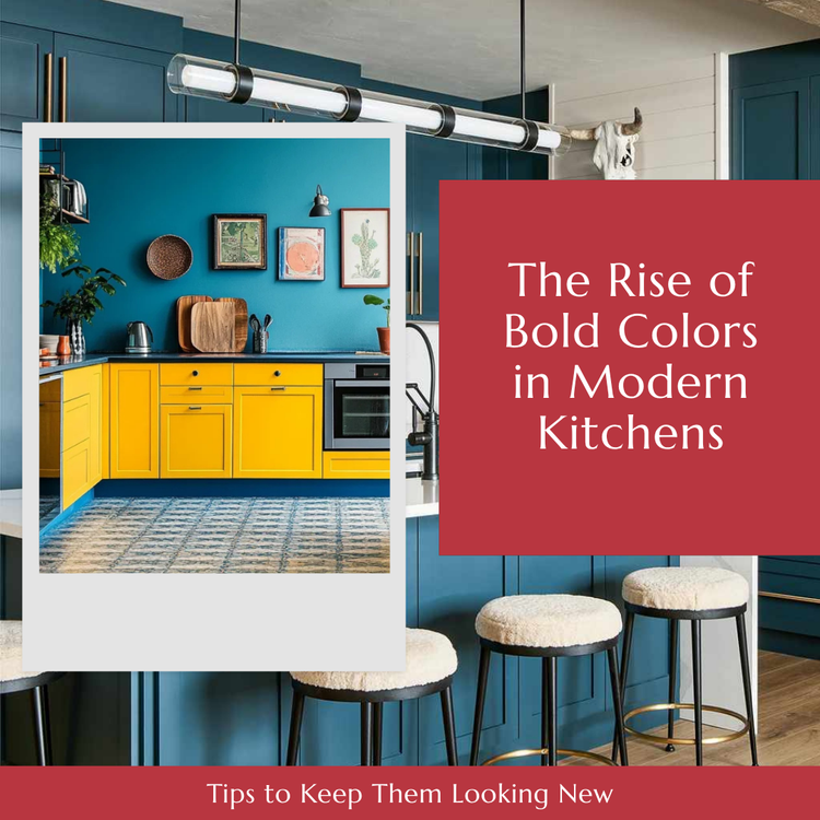 The Rise of Bold Colors in Modern Kitchens