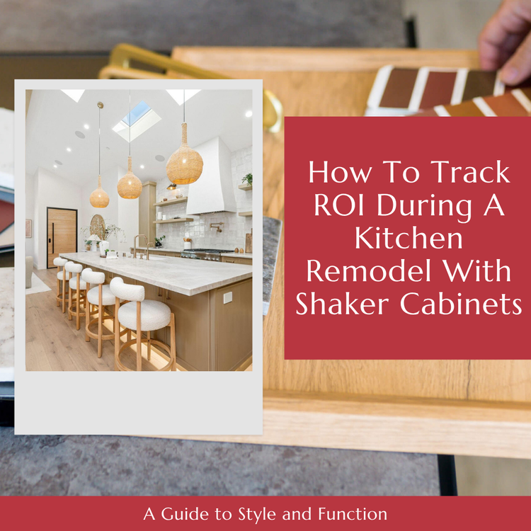 How To Track ROI During A Kitchen Remodel With Shaker Cabinets