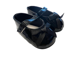 Black Bow Mary Jane Shoes