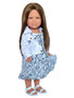 Meet Brooke: The 18-Inch Doll with a Passion for Blue