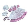 18 inch doll colonial dress. Fits 18 inch Kennedy and Friends dolls and American Girl Dolls