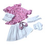 18 inch doll colonial dress. Fits 18 inch Kennedy and Friends dolls and American Girl Dolls