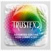 Trustex Assorted Non Lubricated Colors Condoms | - Buy Trustex Condoms Online at CondomDepot.com
