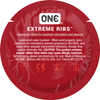 ONE Extreme Ribs Condoms | Ribbed condoms from Condom Depot