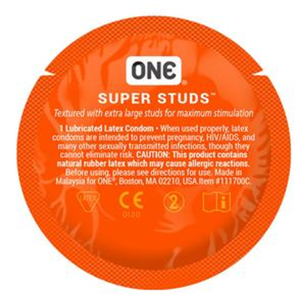 ONE Super Studs Condoms - Buy ONE Condoms | CondomDepot.com