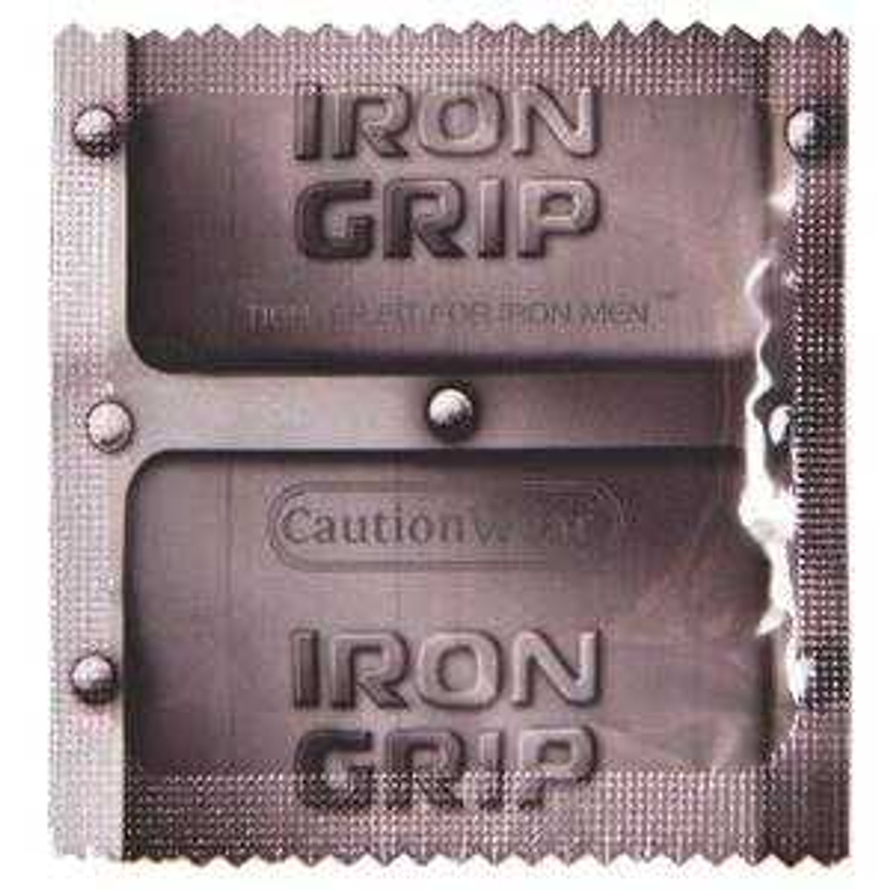 Caution Wear Iron Grip