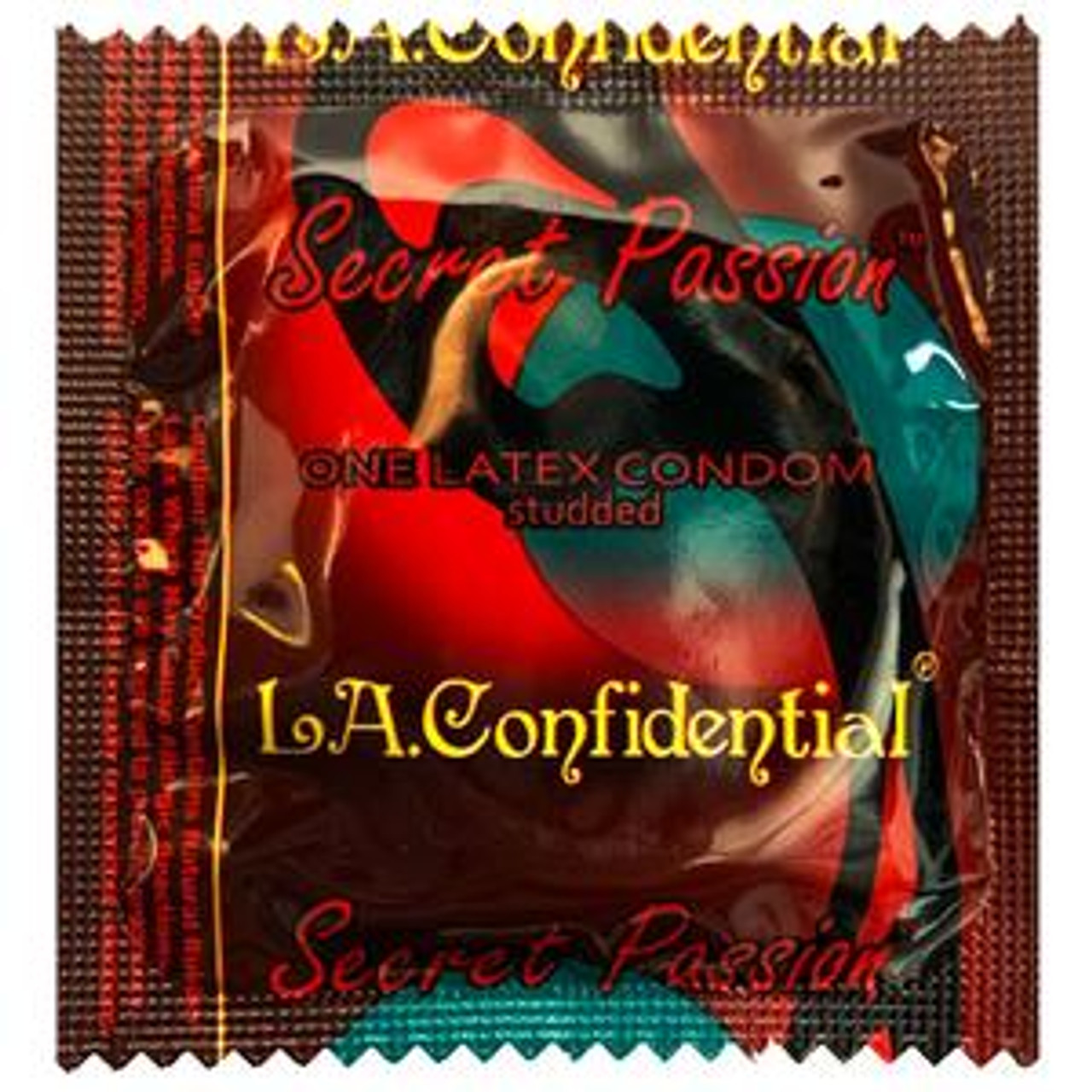 LA Confidential Secret Passion | Buy Caution Wear Condoms Online at CondomDepot.com