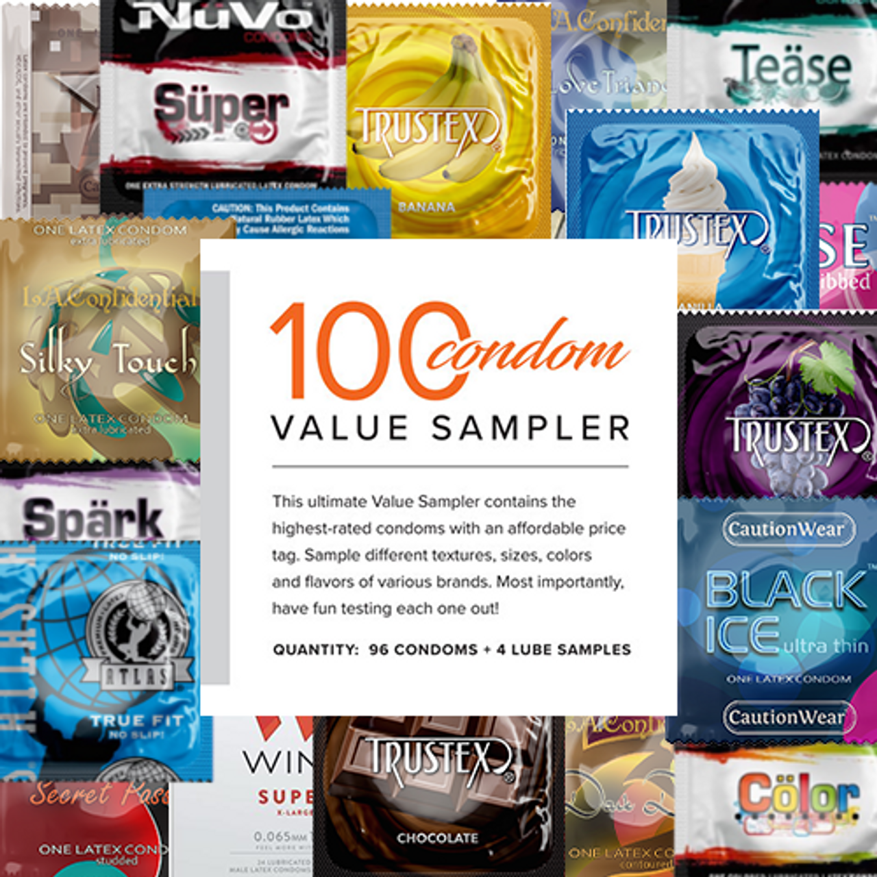 Buy Bulk Wholesale Condom Variety Packs at CondomDepot.com