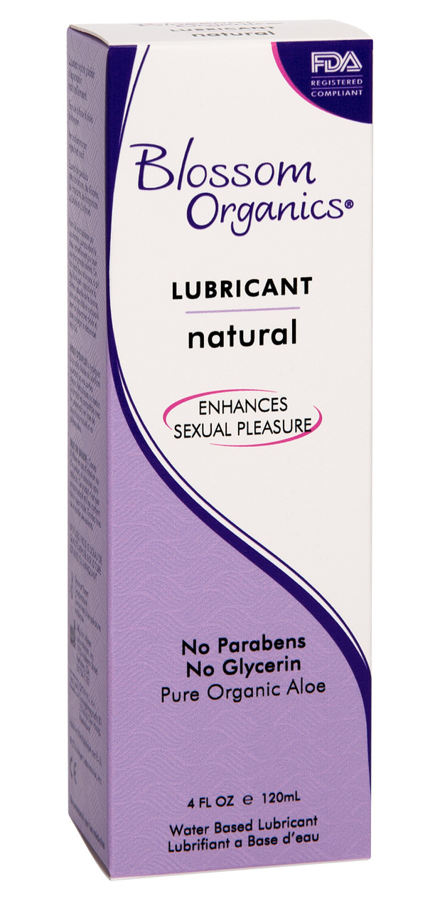 Blossom Organics Natural Personal Lubricant | Buy all natural lubricants online from Condom Depot