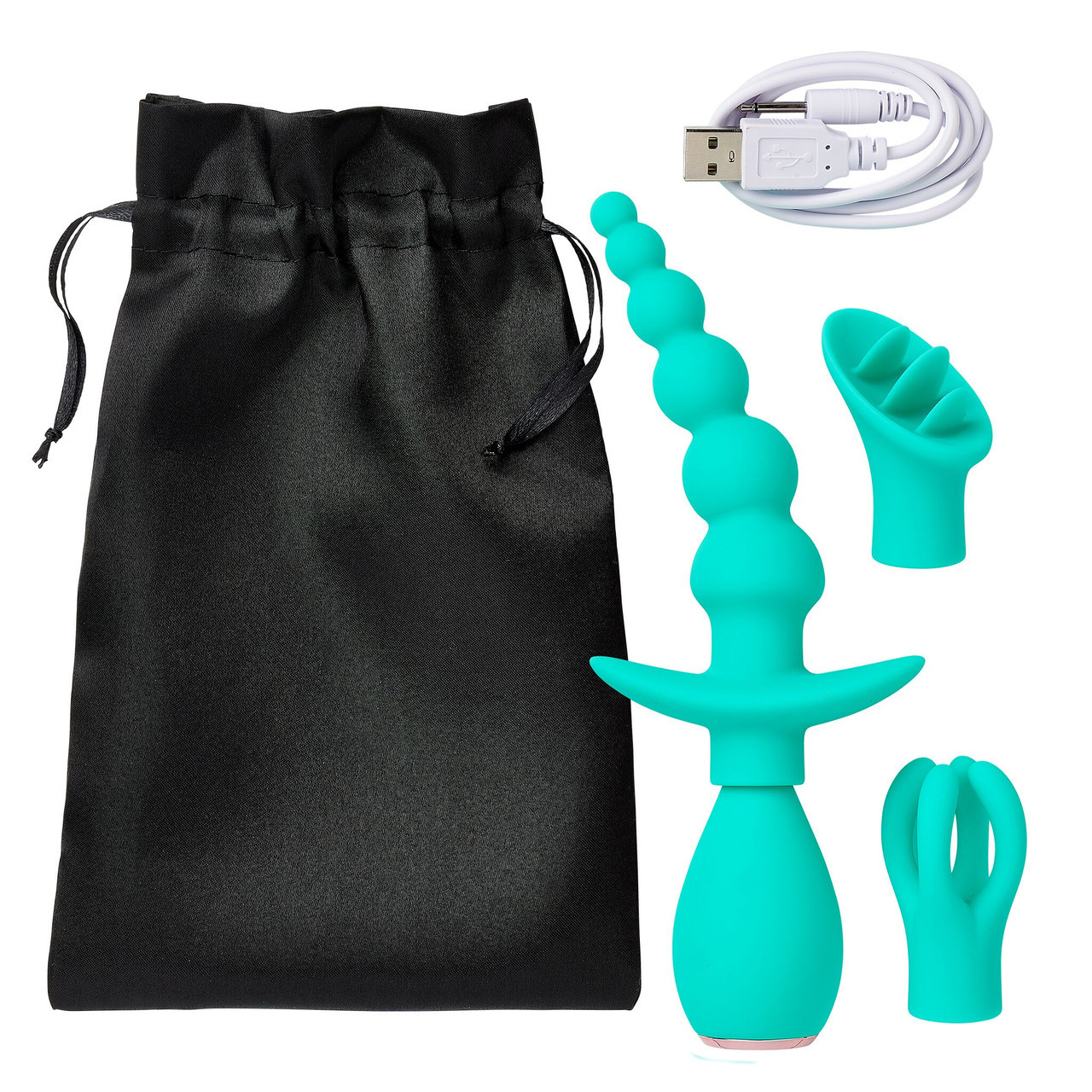 Anal, Clitoral, and Nipple Massager Kit | Buy vibrators for women online from CondomDepot.com