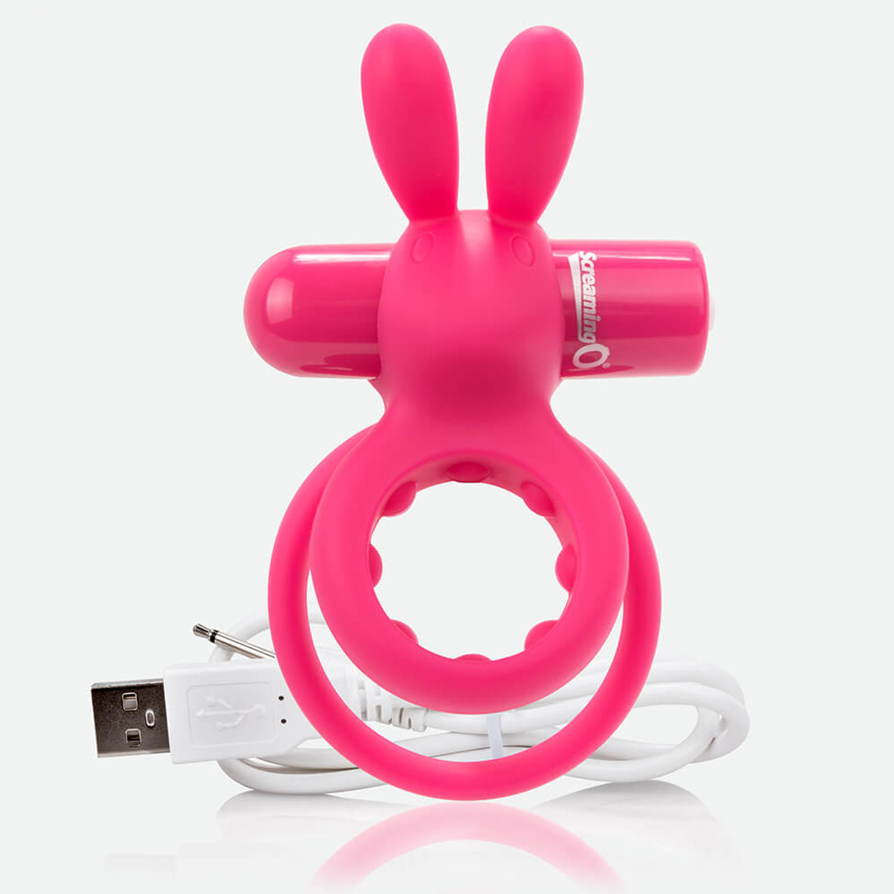 Charged OHare Vibrating Rabbit Cock Ring | Buy Screaming O sex toys online from CondomDepot