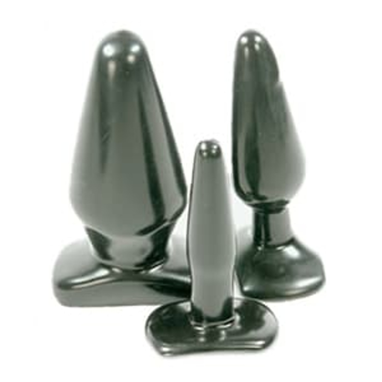 Buy Black Rubber Anal Plugs Online | CondomDepot