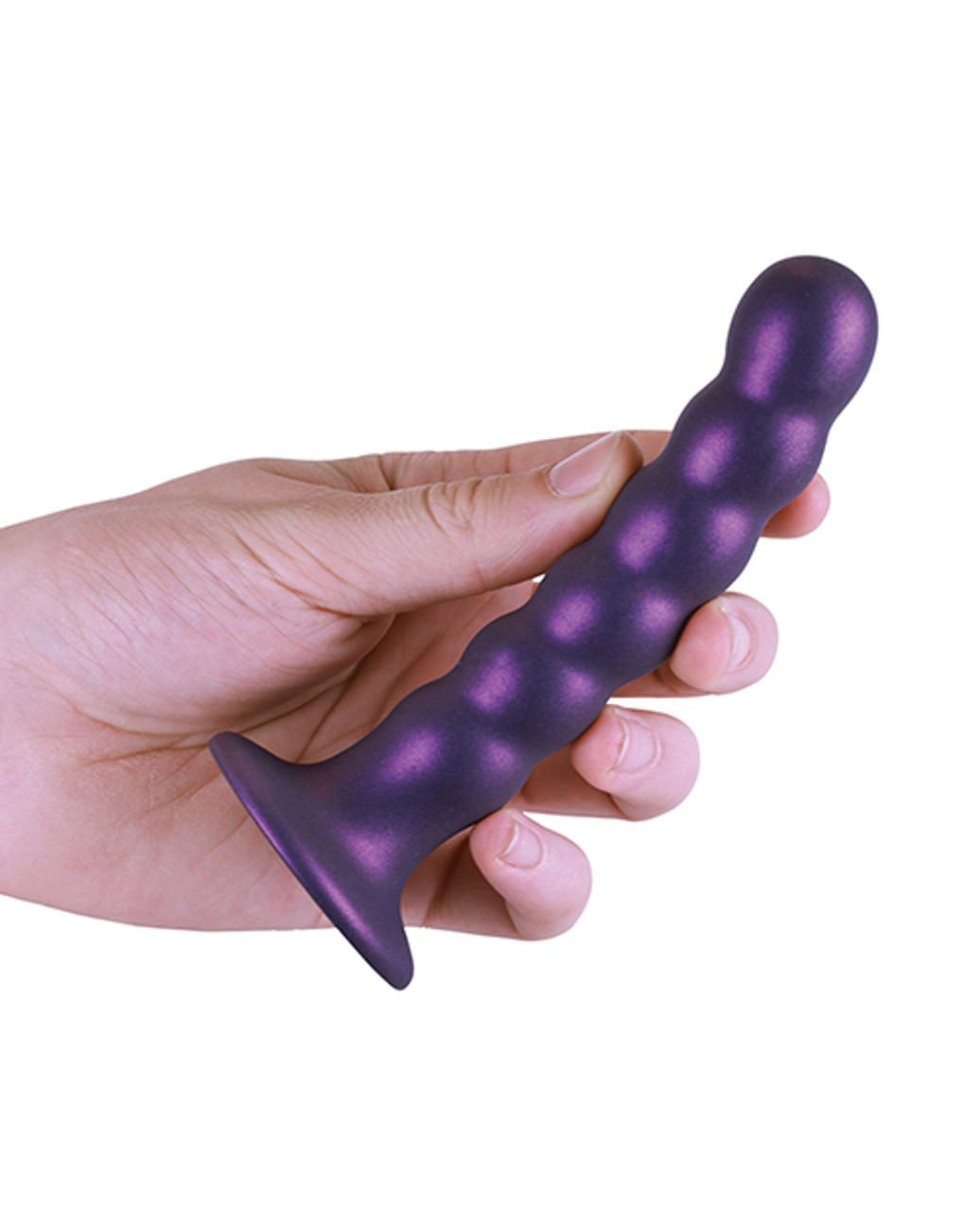 5" Beaded Silicone G Spot Dildo