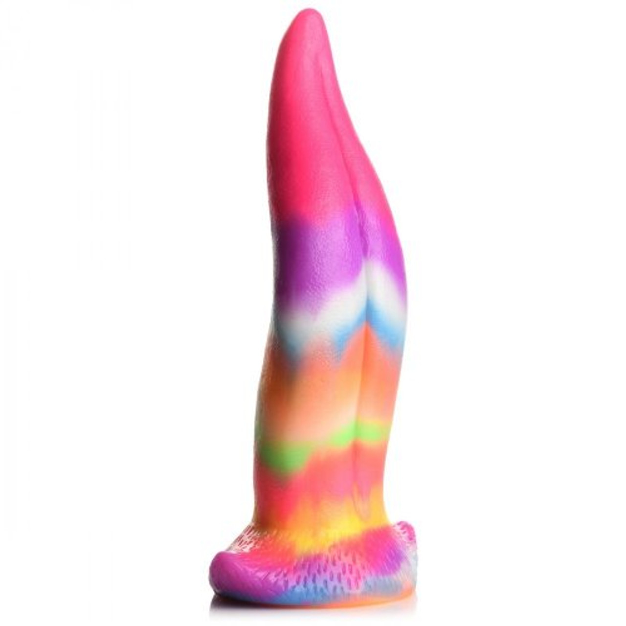 Unicorn Kiss Glow In The Dark Tongue Dildo | Buy Fantasy dildos from Condom Depot