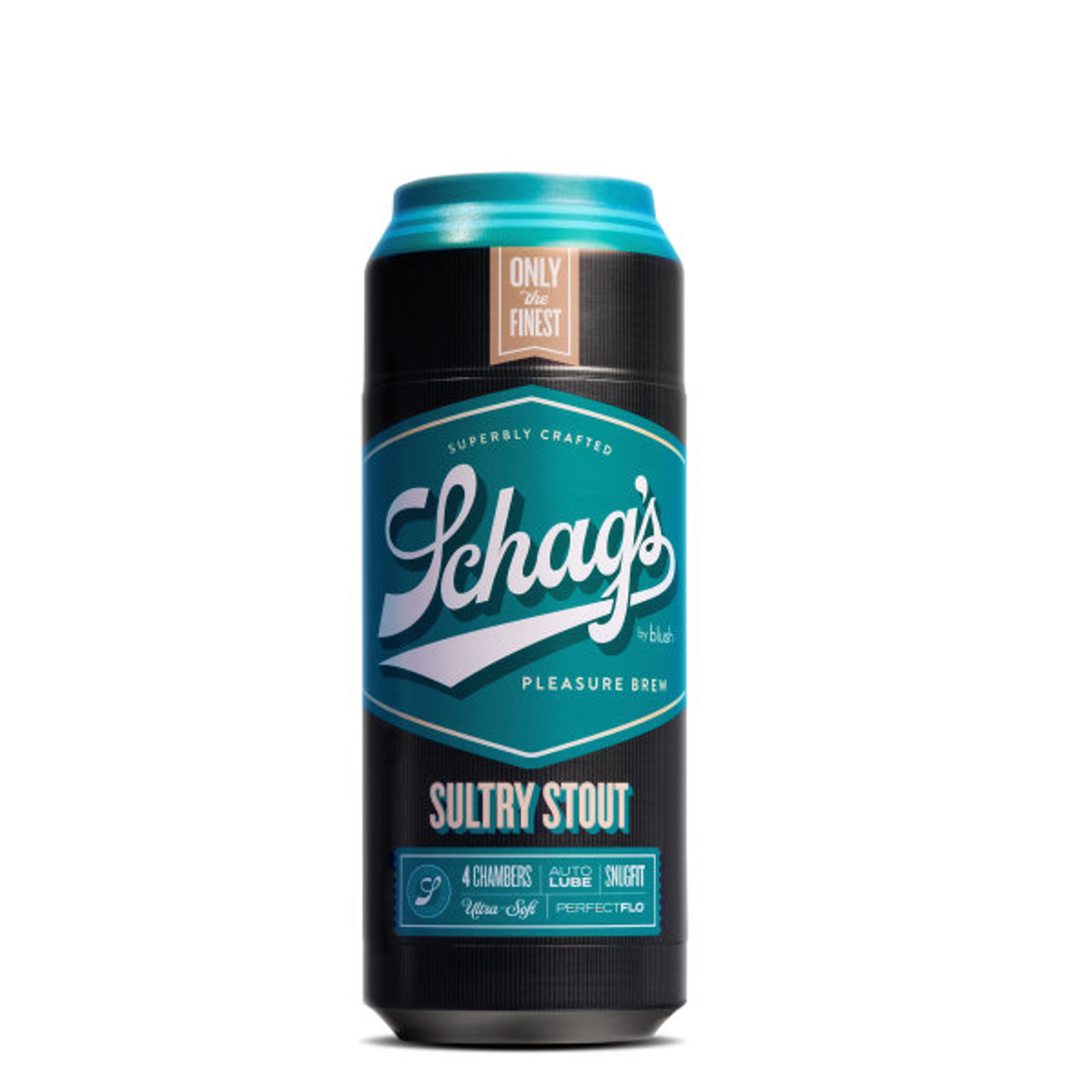 Schags Sultry Stout Frosted Stroker | Mastubators for Men from Condom Depot