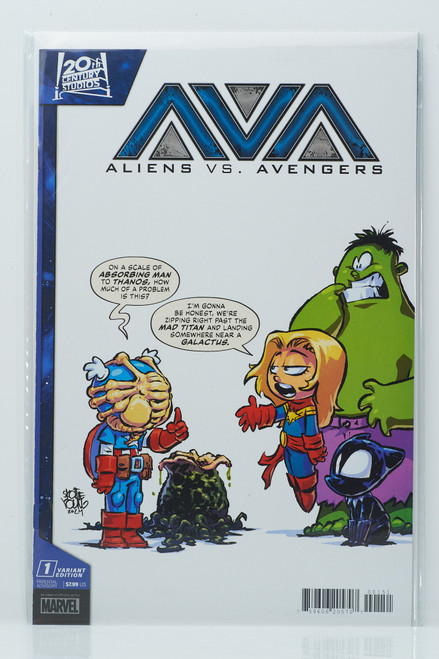 aliens vs Avengers #1