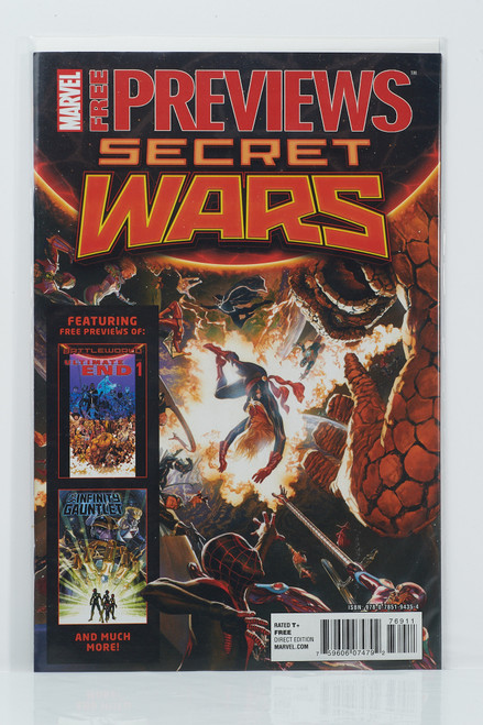 Previews Secret War #1