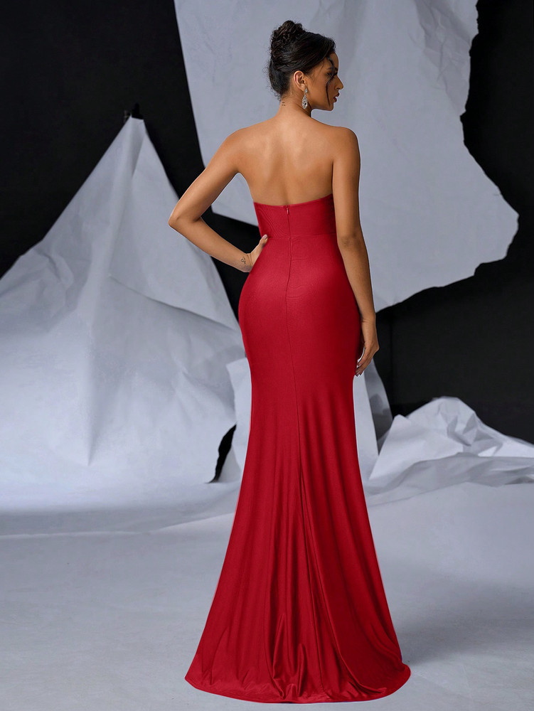 SALE Mila Label Juliana Gown - Red 