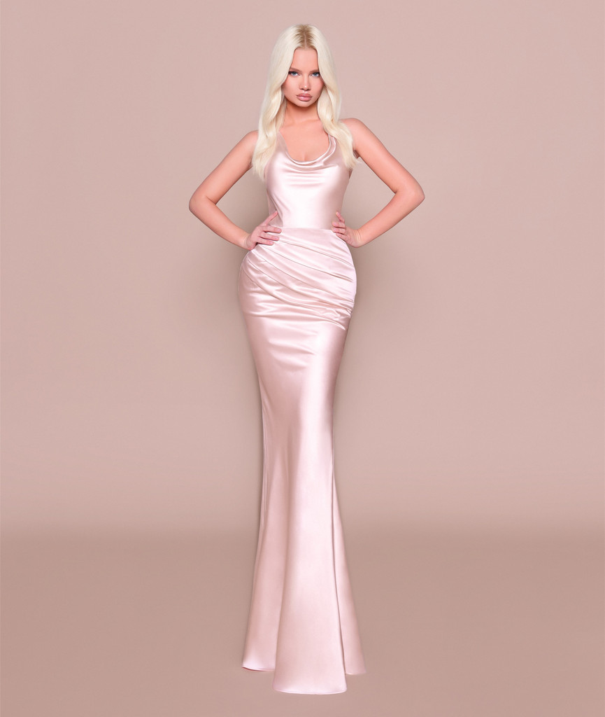 Nicoletta NC3020 Gown - Pale Pink
